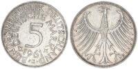 Deutschland 5 DM 5 DM J.387 Silber Kursmünze 1961 J ss -