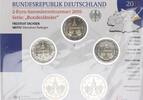 Bundesrepublik Deutschland Offizieller Blister 2 Euro A-J Dresdener Zwinger Offizieller Blister mit 2 Euro Dresdener Zwinger 2016 ADFGJ -