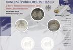 Bundesrepublik Deutschland Offizieller Blister 2 Euro A-J Porta Nigra Offizieller Blister mit 2 Euro Porta Nigra Trier 2017 ADFGJ -