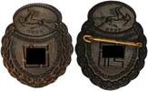 3. Reich Orden Osthannover Traditionsabzeichen in Bronze, altgetönt -