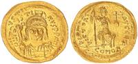 Antike - Byzanz - Konstantinopel Solidus Byzanz Justinus II 565-578 Constantinopel Gold Solidus -