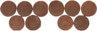 Russland 5x5 Kopeken Russland 5x5 Kopeken 1763/64/67/68/77 -