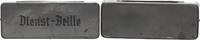 3. Reich Dienst Bille Masken Brille mit Etui und Rezept, Brillenputztuch ** -