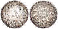 Deutsches Kaiserreich 1/2 Mark Halbe Mark 1905 A - Berlin - Silber -