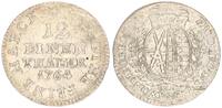 Sachsen 1/12. Taler Sachsen Albertinische Linie 1/12. Taler 1764 -