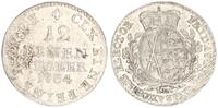 Sachsen 1/12. Taler Sachsen Albertinische Linie 1/12. Taler 1764 -