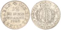 Sachsen 1/12. Taler Sachsen Albertinische Linie 1/12. Taler 1764 -