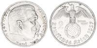 3. Reich 2 Mark Hindenburg 3. Reich 2 Mark Hindenburg 1937 A -