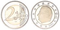 Belgien 2 Euro Belgien 2 Euro Kursmünze 2001 Polierte Platte (PP,Proof) seltenes Jahr !!! -