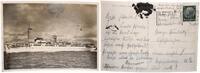 3. Reich Postkarte Schiff Königin Luise -