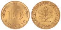 Deutschland 10 Pfennig BRD 10 Pfennig 1968 G -