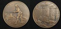 Clausthal-Zellerfeld Medaille (v. Fritz Scheppert) Geschichte des Bergbaus Der Markscheider -