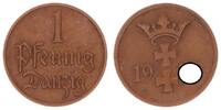 Freie Stadt Danzig 1 Pfennig Polen / Danzig 1 Pfennig 1923-1937 -