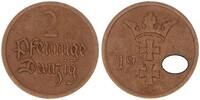 Freie Stadt Danzig 2 Pfennig Polen / Danzig 2 Pfennig 1923/1926 -