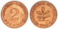 Deutschland 2 Pfennig 2 Pfennig Kursmünze 1962 G PP (Aufl.100) -