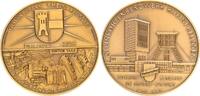 Geschichte des Bergbaus Medaille Bronze Geschichte des Bergbaus - Moers, 90 Jahre Bergbau in Moers-Utfort -