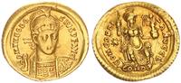 Antike - Römische Kaiserzeit - Constantinopel Gold Solidus Römisches Reich - Gold Solidus Konstantinopel - Theodosius II. (402-450) -