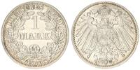 Deutsches Kaiserreich 1 Mark Kaiserreich 1 Mark Kursmünze J.17 -