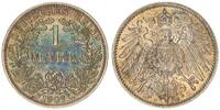 Deutsches Kaiserreich 1 Mark Kaiserreich 1 Mark Kursmünze J.17 -
