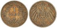 Deutsches Kaiserreich 1 Mark Kaiserreich 1 Mark Kursmünze J.17 -