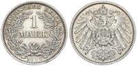 Deutsches Kaiserreich 1 Mark Kaiserreich 1 Mark Kursmünze J.17 Silbermünze -