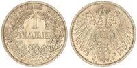 Deutsches Kaiserreich 1 Mark Kaiserreich 1 Mark Kursmünze J.17 -