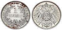 Deutsches Kaiserreich 1 Mark Kaiserreich 1 Mark Kursmünze J.17 Silbermünze großer Adler -
