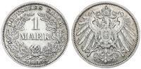Deutsches Kaiserreich 1 Mark Kaiserreich 1 Mark Kursmünze J.17 Silbermünze großer Adler -