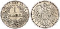 Deutsches Kaiserreich 1 Mark Kaiserreich 1 Mark Kursmünze J.17 Silbermünze großer Adler -