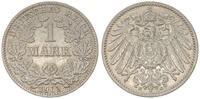 Deutsches Kaiserreich 1 Mark Kaiserreich 1 Mark Kursmünze J.17 -