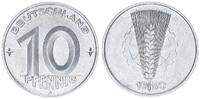 Deutschland / DDR 10 Pfennig 1950 A 10 Pfennig DDR 1950 A fast Stempelglanz 40,00 EUR Differenzbesteuert nach §25a UStG zzgl. 3,79 EUR Versand