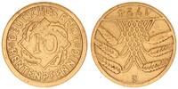 Deutschland / Weimar 10 Pfennig 180 Grad-Drehung 10 Pfennig 1924 E Fehlprägung: 180 Grad-Drehung -