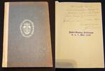 Weimar Republik / Göttingen Buch Mein goldenes Buch mit Widmung -