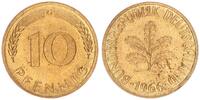 Deutschland 10 Pfennig BRD 10 Pfennig 1966 G -
