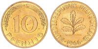 Deutschland 10 Pfennig BRD 10 Pfennig 1966 D -