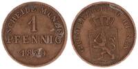 Hessen 1 Pfennig Hessen, 1 Pfennig 1870 -