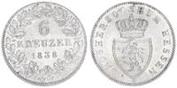 Hessen 6 Kreuzer Hessen 6 Kreuzer 1838 vz+ -