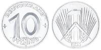 Deutschland / DDR 10 Pfennig 10 Pfennig DDR 1953 E seltenes Jahr / Münzzeichen -