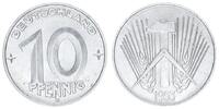Deutschland / DDR 10 Pfennig 10 Pfennig DDR 1953 E seltenes Jahr / Münzzeichen -