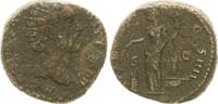 Antike / Römische Kaiserzeit/ Antoninus Pius Dupondius Antoninus Pius, Dupondius, Annona nach l. stehend -