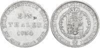 Hessen Kassel - Kurfürstentum 1 Taler Hessen 1 Taler 1834 Wilhelm II und Friedrich Wilhelm -