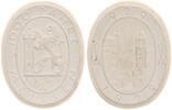 Deutschland / Meissen Porzellanmedaille Medaille 1000 Jahre Meissen -