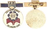 DDR Orden FDJ Aufgebot 30 Jahre DDR -