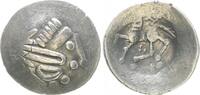 Ostkelten, Transsylvanien Tetradrachme Vorbild Philippos II. KELTEN, Transsylvanien Tetradrachme. Typ Sattelkopfpferd, Schüsselform -