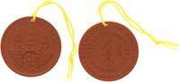 Deutschland / Freiberg, Sachsen Porzellanmedaille Bergakademie Freiberg, 500 Jahre Freiberg -