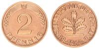 Deutschland 2 Pfennig BRD 2 Pfennig 1960 G vz+ -