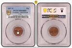 Germany, Third Reich Pfennig 1 Pfennig 1937 E J.361 Stempelglanz PCGS zertifiziert -
