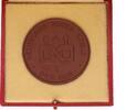 DDR Porzellanmedaille Deutsches Rotes Kreuz der DDR in Etui -