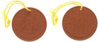 Deutschland / Schneeberg Sachsen Porzellanmedaille Sachsen Porzellanmedaille, Schneeberg -