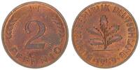 Deutschland 2 Pfennig BRD 2 Pfennig 1959 D prägefrisch -